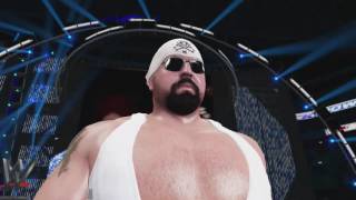 ALL WHITE Big Show makes his WWE 2K17 Entrance
