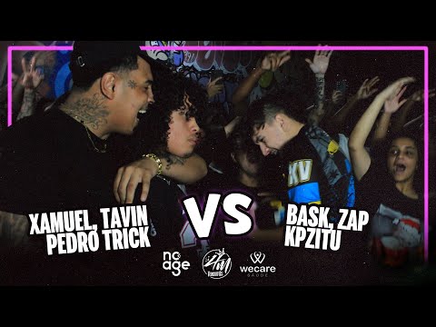 XAMUEL, TAVIN e PEDRO TRICK x ZAP, KPZITU e BASK | SEMIFINAL | NORTE RIVALS 2 #BDN199