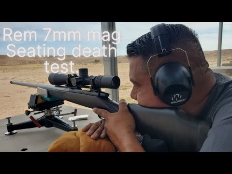 Seating depth test for rem 7mm mag