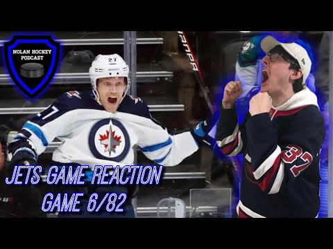 Jets Game Reaction 2021-22 6/82 WPG-4 ANA-3 Win -Duck Season-