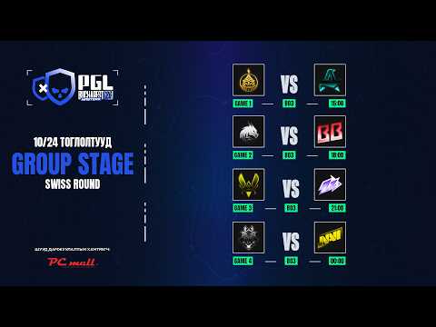 PGL Masters Bucharest 2026 | Swiss stage | Round 1 | MN cast