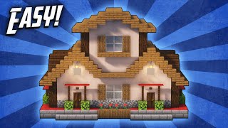 Minecraft: How To Build A Survival Starter House Tutorial (#13)