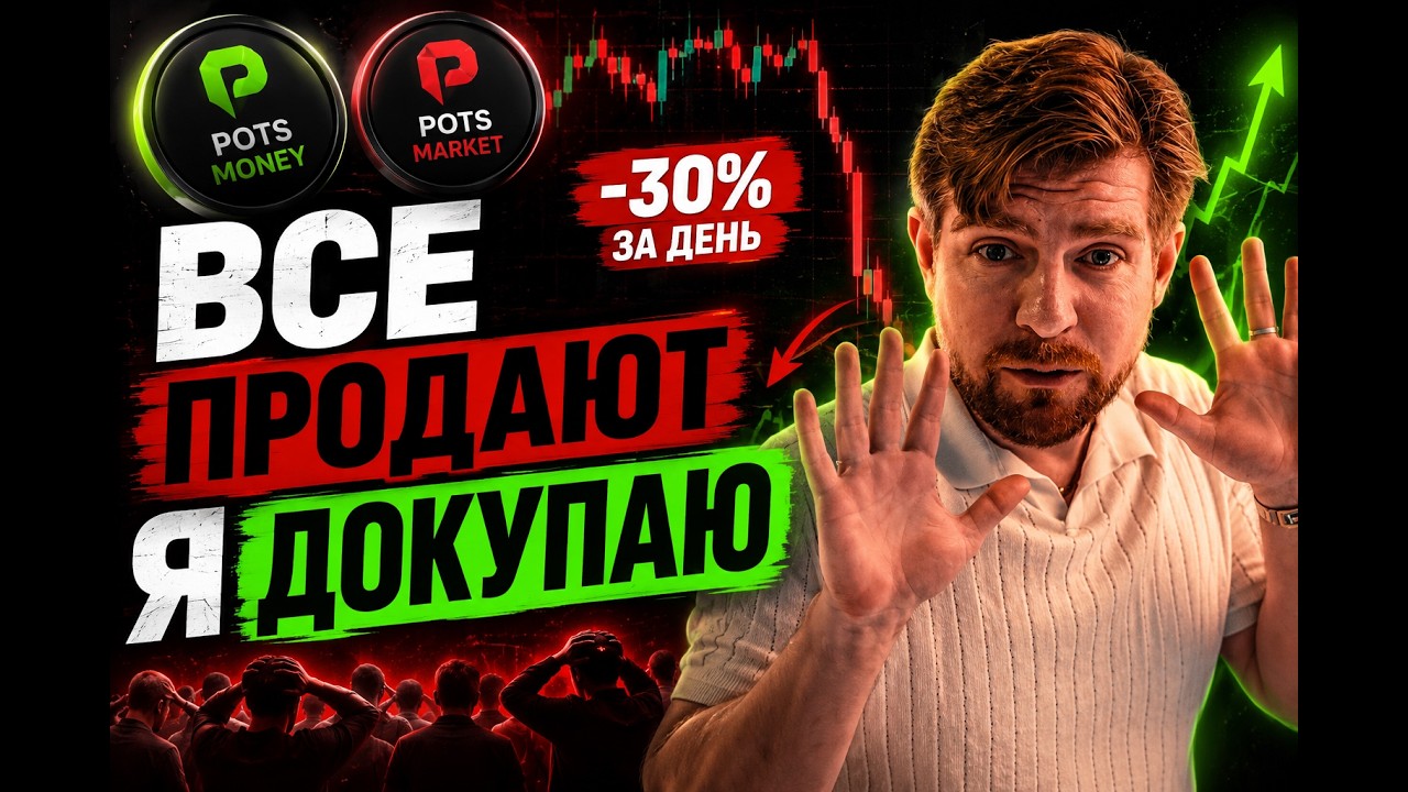 Все испугались обвала POTS Market. Я сделал наоборот