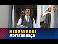 Trip to Milan before the Champions League match against Inter