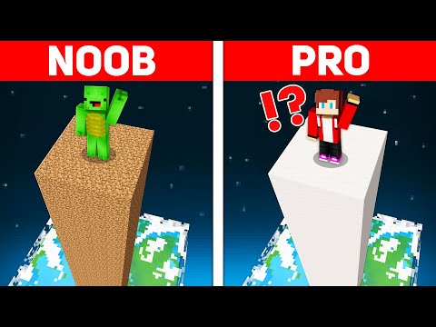 EPIC Minecraft Tower Battle: NOOB vs PRO
