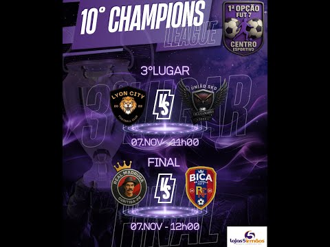 FINAL DA 10ª CHAMPIONS LEAGUE - REAL MADRUGA X BICA NA CANELA