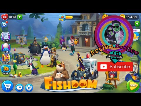 Fishdom - Level 3801 - 3805 - Aquarium Scene of The Crime - Gameplay