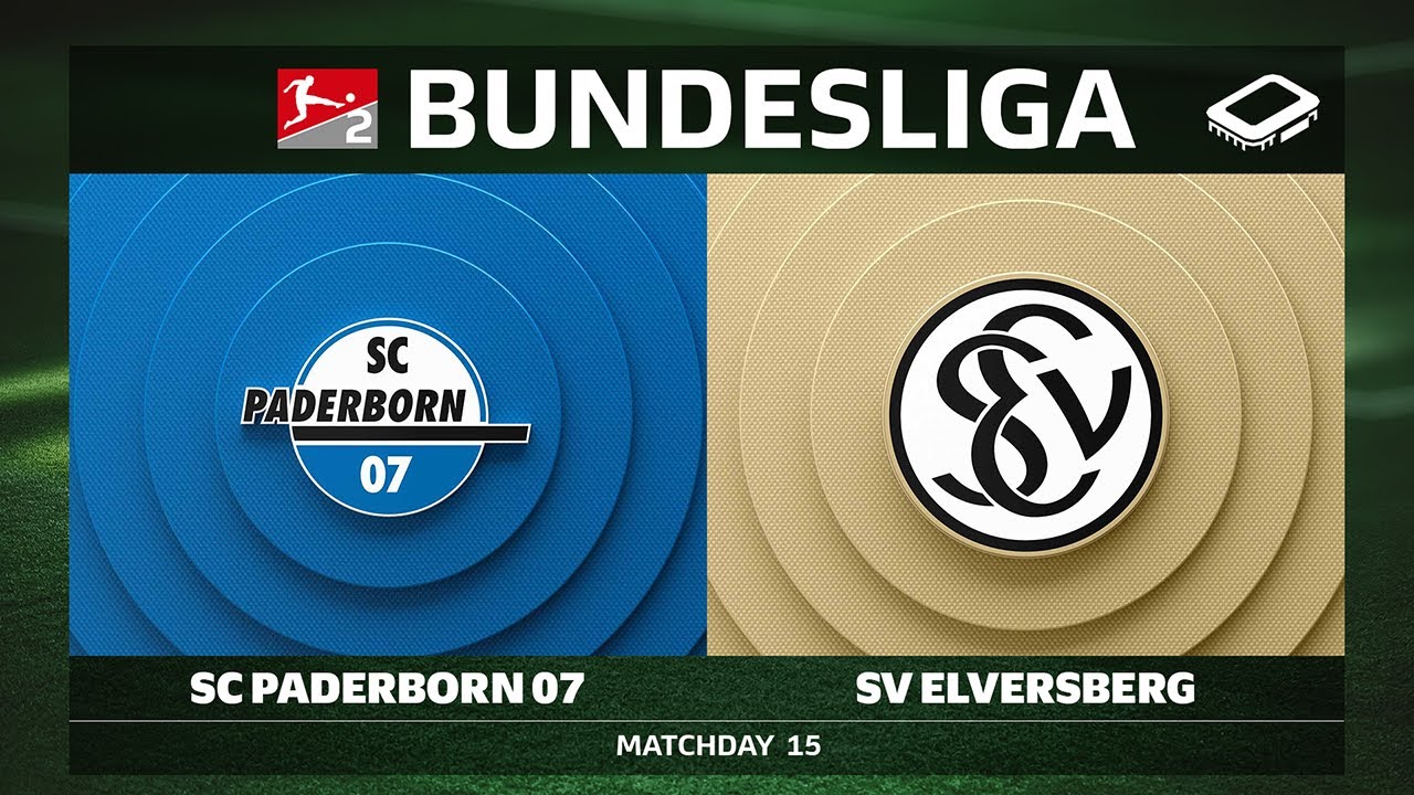 SC Paderborn 07 vs. SV Elversberg | Matchday 15 - Bundesliga 2 2025/26