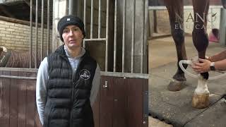 Van meerdere beschadigingen op de pees, naar weer wedstrijden springen: Nano CellCare therapie