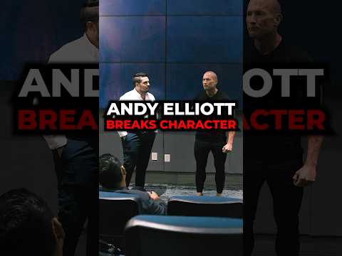 ANDY ELLIOTT BREAKS CHARACTER ‼️