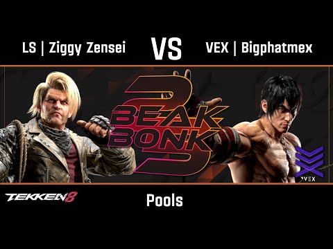 LS | Ziggy Zensei (Paul) vs VEX | Bigphatmex (Law) - TEKKEN 8 Pools - Beak Bonk 2025