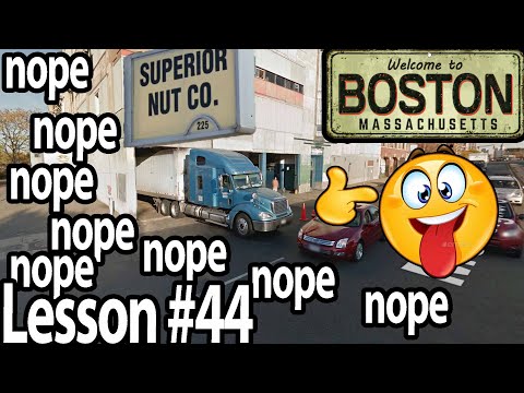 Trucking Lesson 44 - Boston has some hard docks!!!