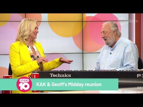 Musical Maestro Geoff Harvey's 'Midday' Reunion With Kerri-Anne | Studio 10