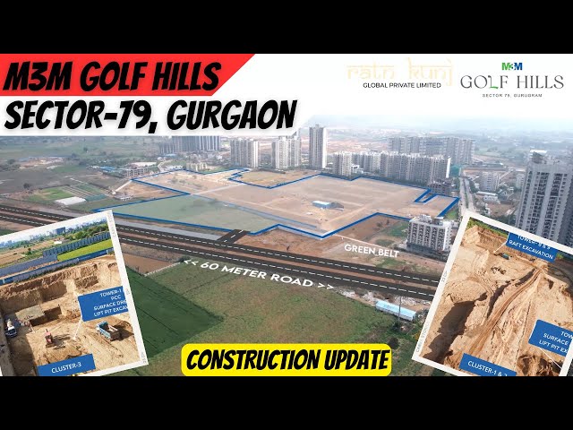 3 BHK flat area 1570 sq ft for sale in M3M Golf hills Gurgaon 