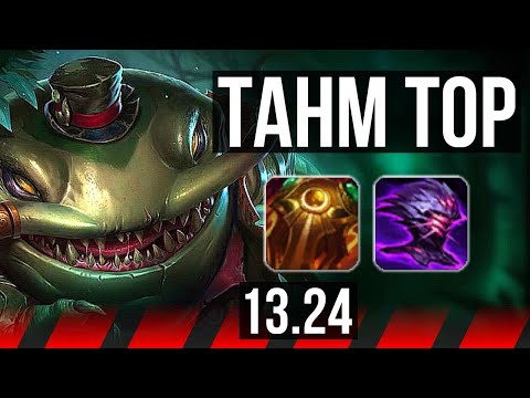 TAHM KENCH vs VOLIBEAR (TOP) | 6/1/12, 300+ games, Dominating | KR Master | 13.24