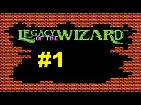 Let's Play Legacy of the Wizard Part 1 - Adventuring