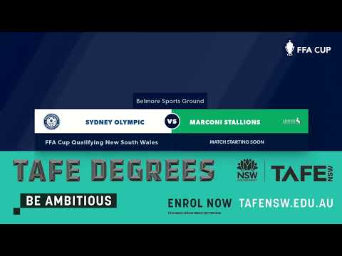 Round 7 - FFA Cup - 2019 - Sydney Olympic FC v Marconi Stallions FC