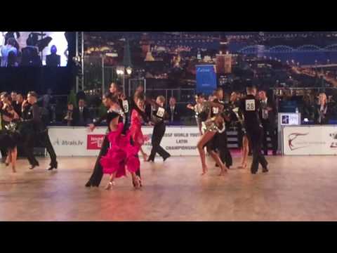 2016 World Youth Latin Championship in Riga ~ Mike & Sophia