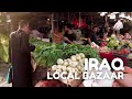 IRAQ 2023 - Karbala local bazaar walking tour pov [60 FPS]