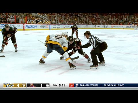 Coyotes comeback against Predators in last game at Gila River Arena