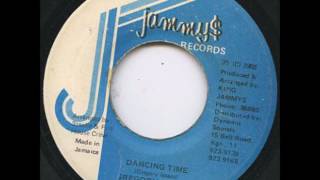 Gregory Isaacs, Stealie & FireHouse Crew - Dancing Time DUB - 7" Jammy$ 1988 - DIGITAL 80'S