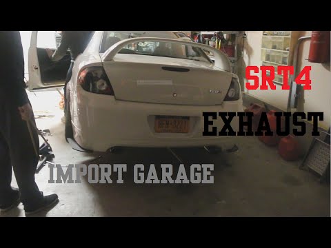 SRT4 Neon Exhaust Install!