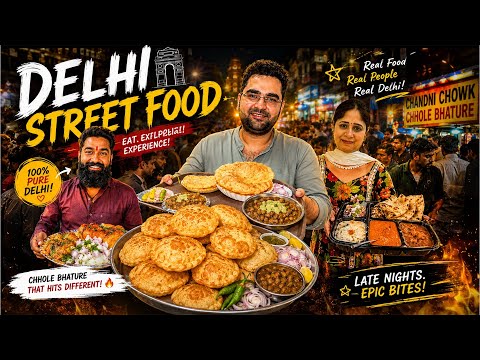 3 Best Street Food In Delhi | Famous Delhi Street Food | Indian Street Food