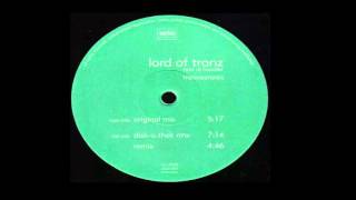 Lord of Tranz feat Dj Hoxider - Trancestores (Disk-O-Thek Remix) Vinyl Rip
