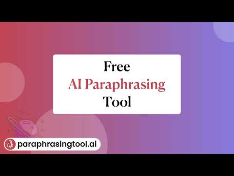Best AI Paraphrasing tool 2023 | Paraphrasingtool.ai