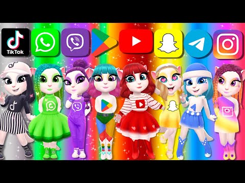 My talking Angela 2 | ALL Social Media | New update | cospay