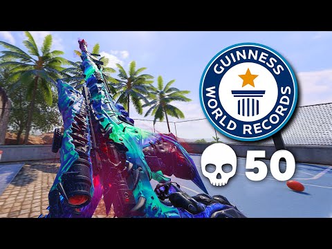 WORLD RECORD 50 Kills in TDM With a SNIPER in COD Mobile!