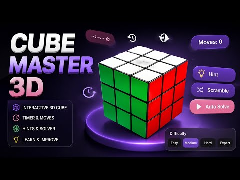 cube solver (مكعب روبيك) video thumbnail