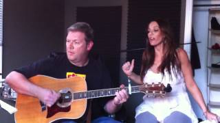 Mark Narmore and I jammin to a tune we wrote with Mitzi Dawn