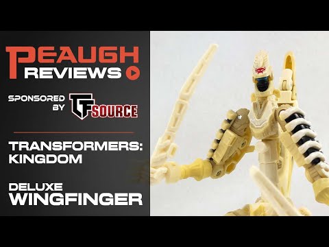 Video Review: Transformers War for Cybertron - Deluxe WINGFINGER