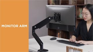 Premium Spring-Assisted Aluminum Monitor Arms-LDT53 Series