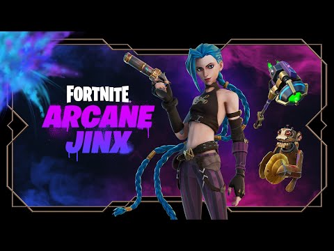 League of Legends' Jinx Joins Fortnite As Riot Brings Its Games To Epic Games Store