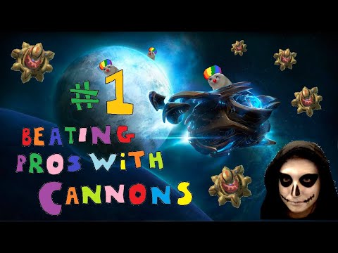 BEATING PROS WITH CANNONS #1 - Prince (6300+ MMR NA) (PvP)