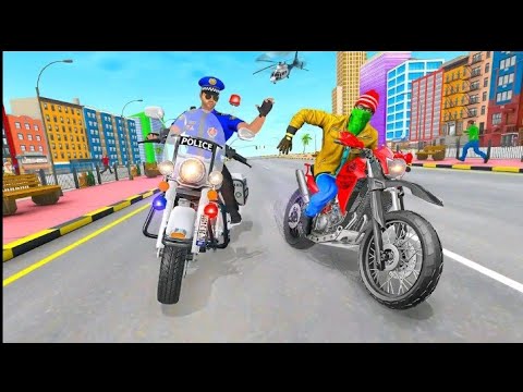 City police officer Vega gangster chase duty- police crime simulator 2023-android gameplay.