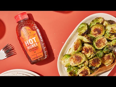 Crispy Brussels Sprouts with Hot Honey Glaze (How-To)