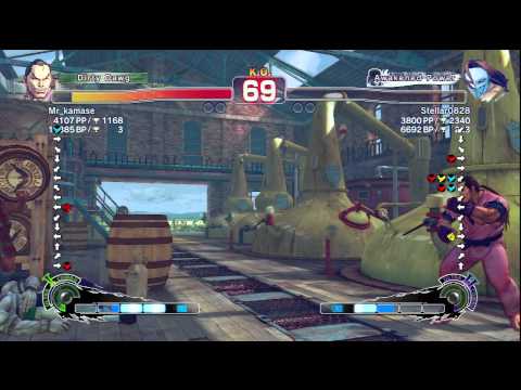 SSF4 AE: Mr_kamase (Dan) vs Stellar0828 (Vega)