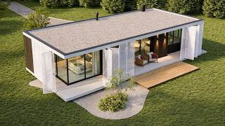 Casa Pequena e Moderna: Design Aconchegante e Funcional | Tour Completo