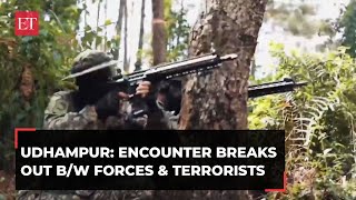 J&K: Encounter breaks out between Forces and terrorists in Udhampur; village defence guard killed