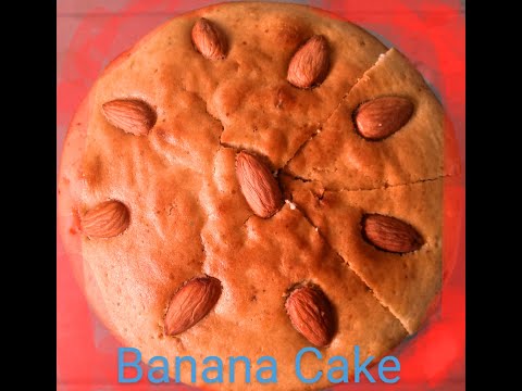 Banana Cake Using OTG Oven By Chef Pradeep | Cake Recipes