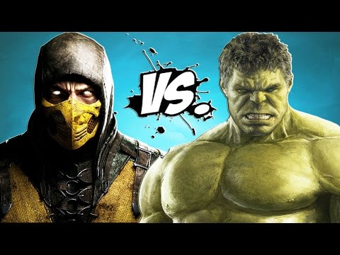 Scorpion vs Hulk - Epic Battle