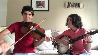 Ida Red - Giri and Uma Peters (Fiddle and Banjo)