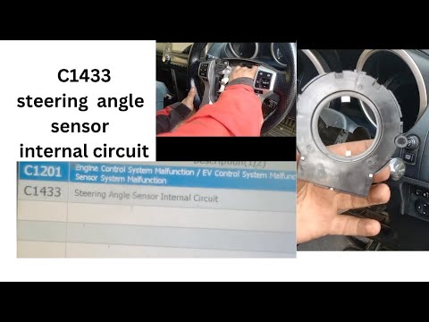 c1433 steeeing angle sensor internal circuit| | toyota steering angle sensor| (SAS) sensor |easy fix