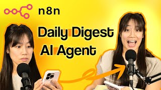 Build an AI assistant to automate your morning digest (free n8n AI Agent template)