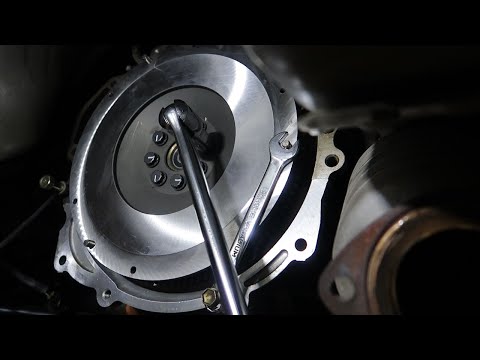 JZX110 Manual Conversion - EP7 - Flywheel Install