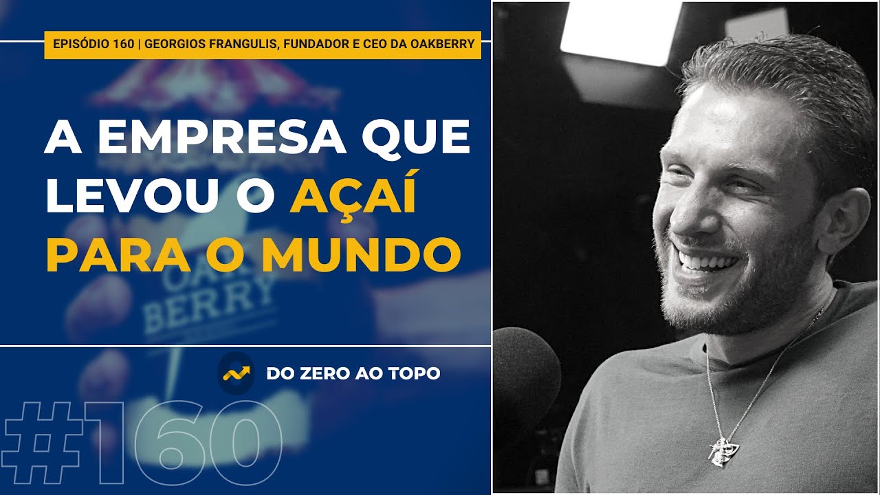 Oakberry: a empresa que virou sinônimo de açaí, fundada por Georgios Frangulis
