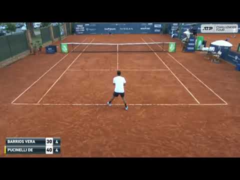 Tomas Barrios Vera (CHI) vs Matheus Pucinelli De Almeida (BRA) Montevideo challenger 1 Round